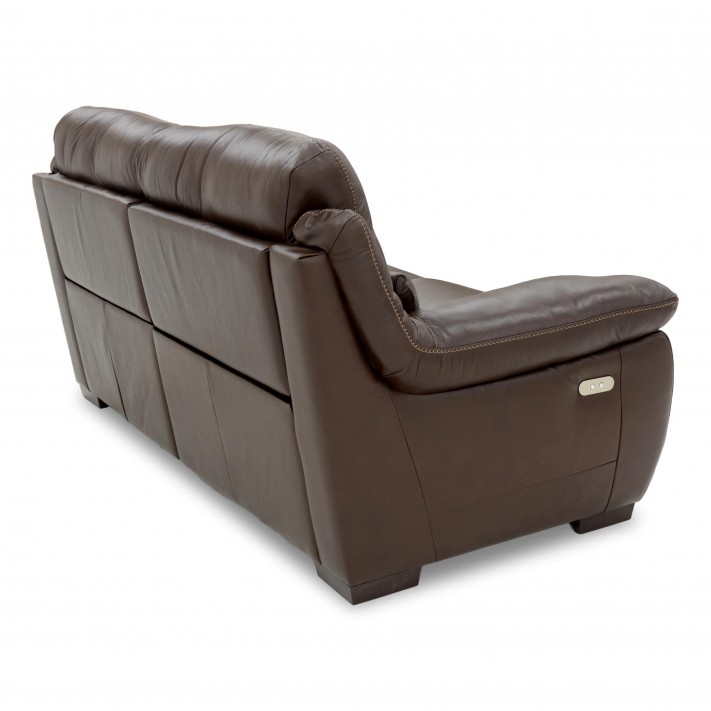 Sofá U214 2 lugares elétricos Couro Legítimo Idea Relax by