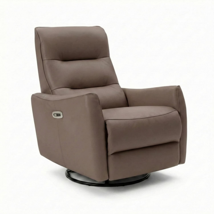 Poltrona Reclinável Hanna - Couro...