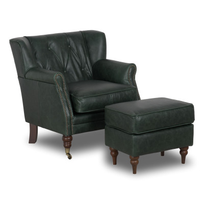 Poltrona London - Couro...