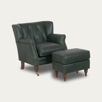 Poltrona London - Couro...