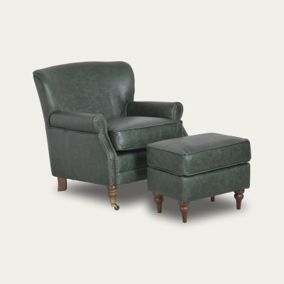 Poltrona Bristol - Couro...