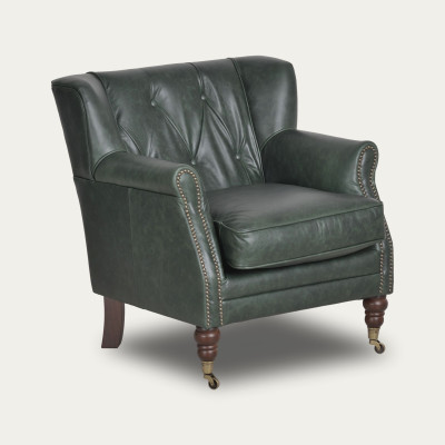 Poltrona London - Couro...