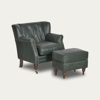 Poltrona London - Couro...