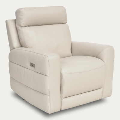 Poltrona Reclinável Elétrica Z121 Premium - Couro Legítimo - Idea Relax by Natuzzi Group